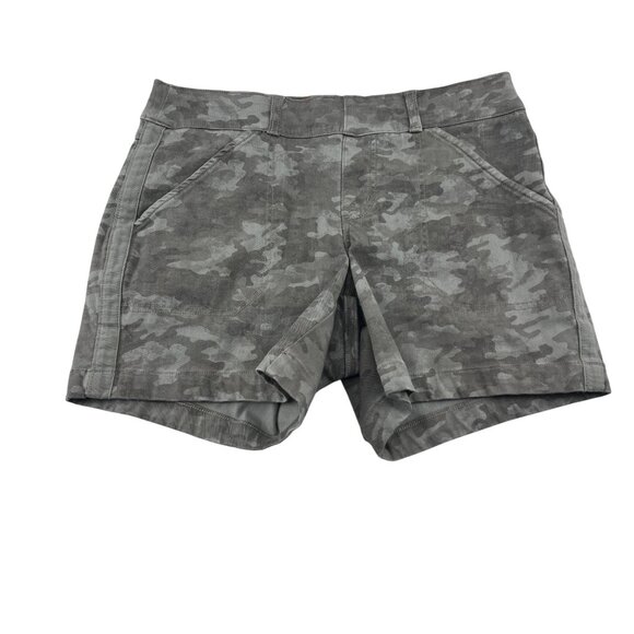 Spanx Women's Camo Print Shorts Sz Small Stretch Pull On Stretch - Picture 1 of 5